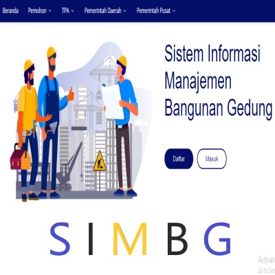 SIMBG permohonan SLF